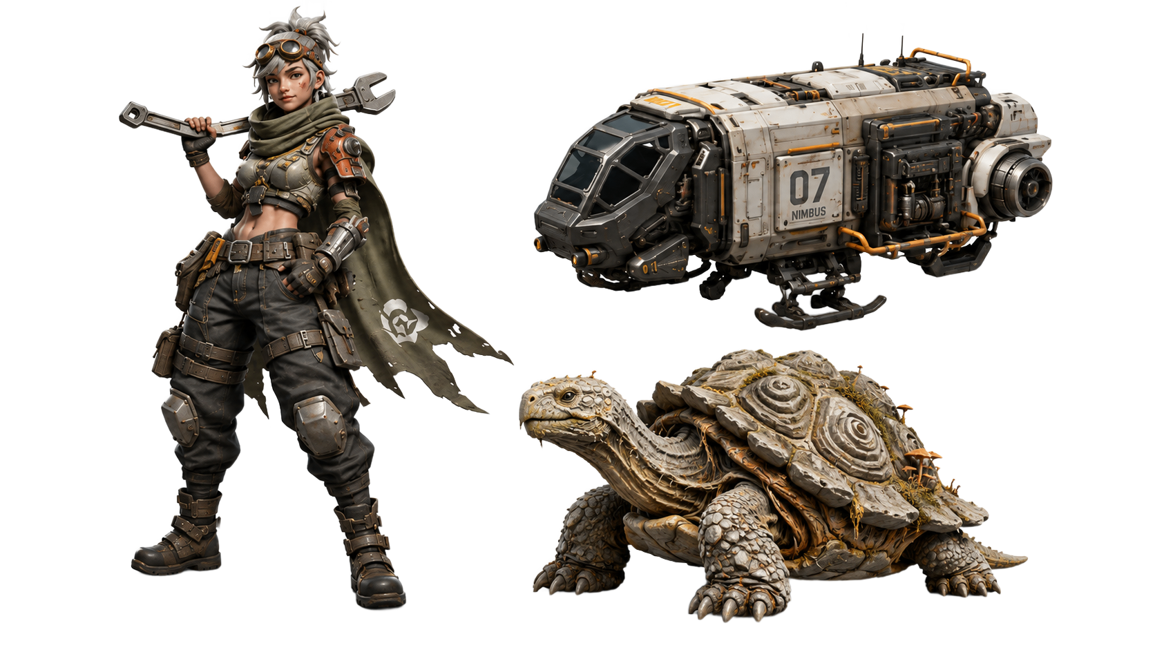 3D model showcase